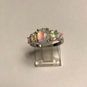 Opal 925 Sterling Silver Ring